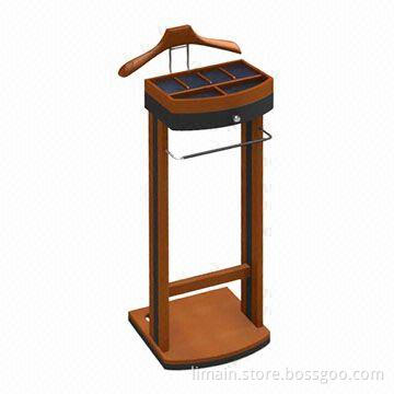 Valet Stand, Measuring 45.7 x 36.8 x 130, Available in Light Cherry Color, 10.24kg Weight